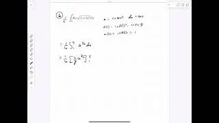 Jan 23 #6  Definite Integral with U Substitution