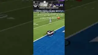 The PA boot over is the most annoying play in madden 😅😅#youtube #shorts #gaming #madden #football