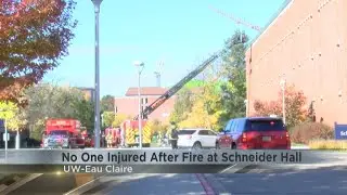 No one injured after small fire at UW-Eau Claire's Schneider Hall