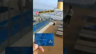 What is Costa Card of Cruise Ship Costa Serena? #cruiseship #costaserena #cruisetips