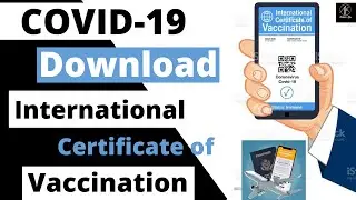 How to Download International Certificate of Vaccination || Vaccination Certificate ||#aktechnotips