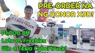 Honor X9d  -  PRICE REVEAL, FREEBIES, WIN A TESLA CYBERTRUCK!