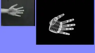 2001 CVPR 3D model-based hand tracker