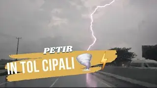 HUJAN PETIR DI TOL CIPALI 