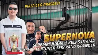 SEREMM! Murai Batu Supernova Juara 1 Kelas Utama - Piala CEO Prasasti Malang