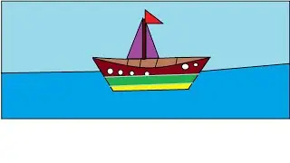 🎨 MS Paint में Ship Painting सीखें | Easy Ship Drawing in MS Paint | ATC