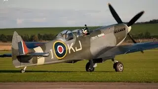 17 Spitfires at Duxford 2015 - Britain and Allies have Got Talent
