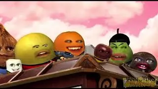 Rare villain defeats:big rock candy monster (Annoying Orange)