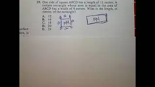 Question #29 - Preparing for the ACT Test 2021-2022