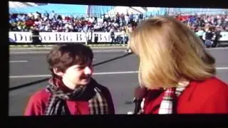 Jared Gilmore in the Big Bay Balloon Parade