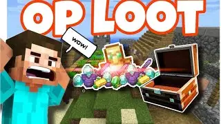 Playing Minecraft but we have Op Chest!
