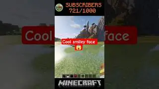 This Smiley in Minecraft Is So Satisfying 😄#shorts