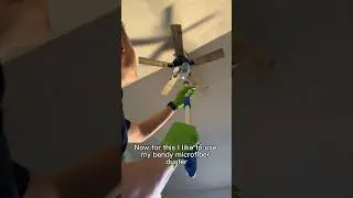 How to clean your ceiling fan | Day 18/30 of my Spring Cleaning Spree #diy #springcleaning #home