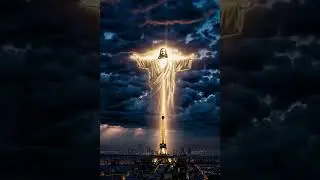 Jesus Appears in Blinding Light Above the Eiffel Tower | Shocking Sky Miracle in Paris