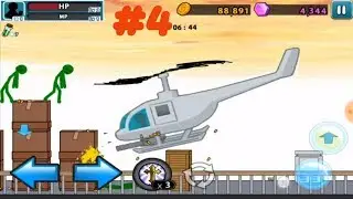 Anger Of Stick 5 Zombie Edition Walkthrough Level 5 Fight with Violet Boss Stickman