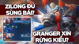 MLBB | ZILONG S&Ugrave;NG B&Aacute;I 1 NHẤC L&Ecirc;N BAN THỜ, GẶP GRANGER XIN RỪNG KIỂU ỐI DỒI &Ocirc;I | Tốp Mỡ
