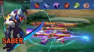 top 1 global saber best build