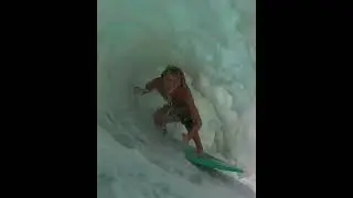 THIS WAVE ALMOST KILLED ME! #shorts