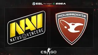 CS:GO - NaVi vs. mousesports [Train] - ESL ESEA Pro League - Matchday 17