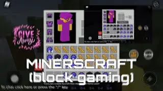 BIG GIVEAWAY IN MINERSCRAFT Roblox | block gaming | #Roblox #Minerscraft #minecraft #fyp #foryoupage