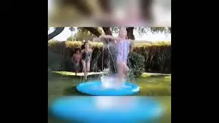 Sanlead 68INCH Inflatable Splash Pad Sprinkler Kids Toddlers Kiddie Dog Doggy Pool