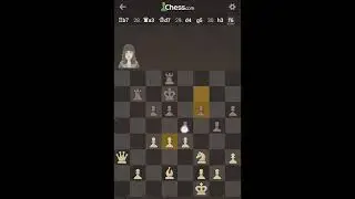 【中級者向けBot戦4】The Pickpocket 1850 チェス♟️音なし解説なし。Nd5フォークが妙手🔥