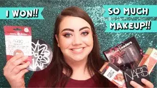 I Won a Madison Miller Giveaway! | HUGE MAKEUP HAUL