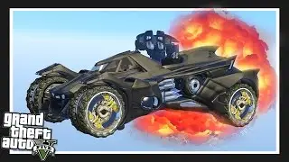 THE INCREDIBLE BATMOBILE! GTA 5 Mods Showcase!