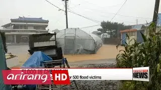 Torrential downpours hit Cheongju with extensive restoration process to take place