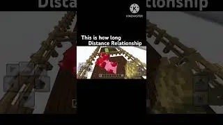 &ldquo;This Is how long distance relationship 😭🥀🙏🏻&rdquo;!!#minecraft #sad #viral