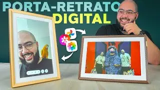 O Futuro do Porta-Retrato! Suas Fotos e V&iacute;deos Direto da Galeria! Quadro Digital Arzopa