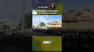 🚨 UKRAINIAN TROOPS AND EQUIPMENT HEADING TO BELARUS BORDER! #belarus #ukraine #russia #shorts