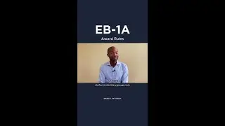 With this criterion, there is no specific requirement that ...  #eb1a #greencard #eb1avisa #eb1atips