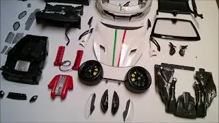 How to disassembly Ferrari F12 TDF 1/18 Scale by BBR models