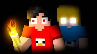 Como Assustei Todos os Meus Amigos no Minecraft!