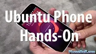 Ubuntu Phone Hands On At CES 2013