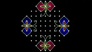Sankranthi muggulu |pongal rangoli designs |chukkala muggulu #rangoli #muggulu #sankranthikolam 