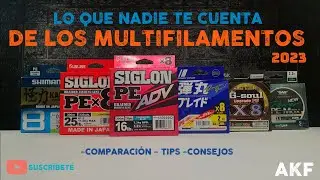 Lo que nadie te cuenta sobre los Multifilamentos/Trenzados || Tips para escoger tu l&iacute;nea de pesca