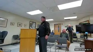 Hancock County Commissioners Special Meeting Recording 11.18.2025