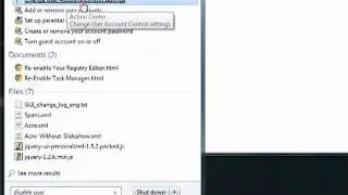 Disable User Account Controls