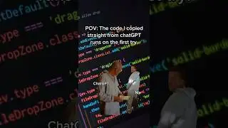 The code I copied=7• addEventistraight from ChatGPT run on the first try.