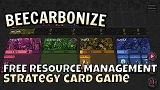 Free Tech Tree Card Roguelike playthrough | Beecarbonize
