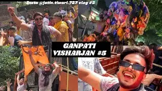 Ganpati bappa visharjan 2023 //  part 1 //Delhi Nand Nagri E Block // kho gya 😨😓