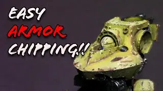 Easy Armor Chipping | Paint Chipping How To