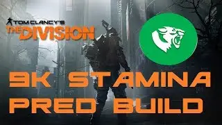 9K STAMINA CLASSIFIED PREDATOR'S MARK BUILD | THE DIVISION 1.8.3