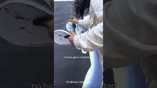 MI PRIMERA VEZ PINTANDO UN MURAL