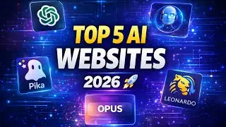 TOP 5 BEST AI WEBSITE YOU NEED TO KNOW IN 2026