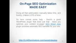 Content On-Page SEO Optimization Made SIMPLE! (and fast + free!) | Simple On Page Seo Optimization