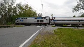 Amtrak Adirondack and Ethan Allen Express Trains on the Old D&H