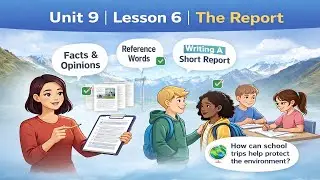 look 5 . U9 . L6 : Writing ( A short report )